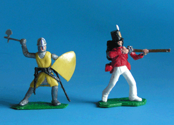 HERITAGE TOY FIGURES British Soldiers 1814